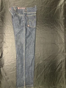 Vintage 90’s MO Jeans By Maurice Malone Studded Baggy Skater Y2K Jeans 32x32 - Picture 1 of 9