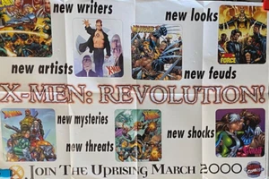 Comic Book Store Advertising: X-Men: Revolution-Join The Uprising 36"x24"-Fine! - Picture 1 of 1