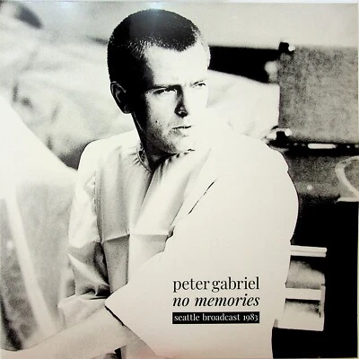 PETER GABRIEL No Memories, Live 1983 Seattle 2-LP (NEW 2022 Vinyl) Genesis Prog - Image 1 of 2