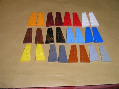 Lego 2 x Flügel Flügelplatte 2x4 41769 41770 rechts links Farbauswahl Wing (P17) - Bild 1 von 4