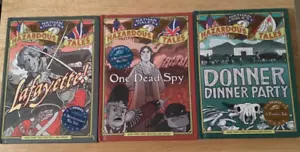3 Nathan Hale's Hazardous Tales Books = Lafayette! One Dead Spy Donner New - Foto 1 di 1