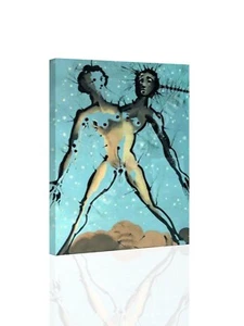 Salvador Dalì - Gemini - CANVAS or PRINT WALL ART - Picture 1 of 2