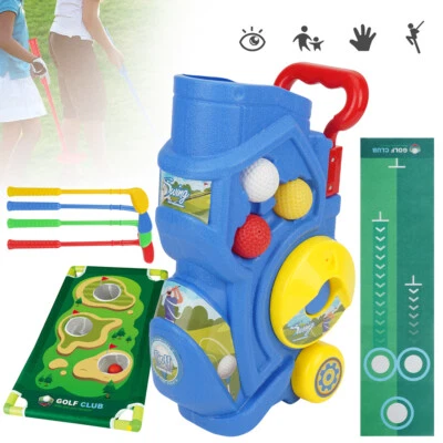 Kinder Golfset Kindergolf-Set Golfschläger Minigolf Kindergolfset Mit 8 Bällen - Bild 1 von 4