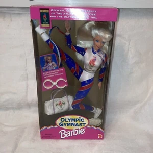Olympic Gymnast Barbie Doll Mattel Vintage '90's NIB 1996 Articulated - Picture 1 of 4