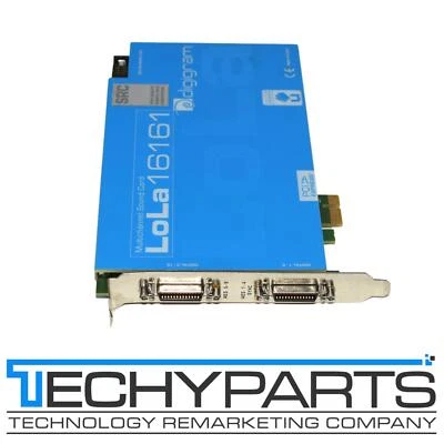 DIGIGRAM LOLA16161-SRC PCIe x1 Multi-Channel Digital Stereo Audio Card with SRC - Image 1 of 4