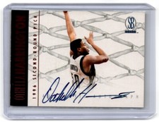 1997-98 Score Board Autographed Auto Othella Harrington RC Auto Houston Rockets