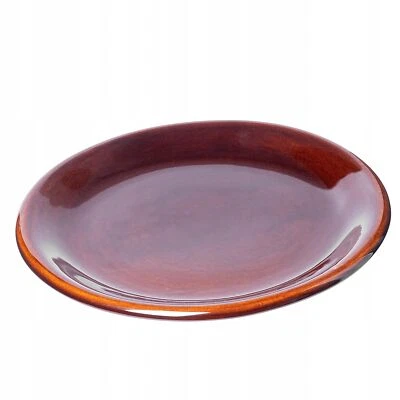 KADAX Teller aus Ton mit Keramikschicht, Speiseteller, Flach, 24 cm, 1 Stück - Bild 1 von 4