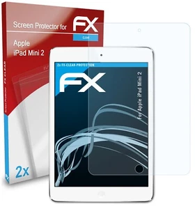 atFoliX 2x Película Protectora para Apple iPad Mini 2 transparente - Imagen 1 de 9