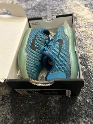 Zapatos Nike Kobe 10 X para niños pequeños 5 Am Flight Blue Lagoon talla 7C Foto 1 de 4