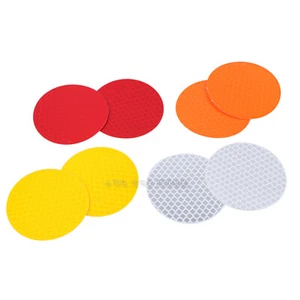3M Diamond GradeTM Hoja Reflectante Tipo Adhesivo Diámetro 59mm Círculo 2ea Set - Imagen 1 de 4
