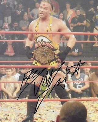 Rob Van Dam WWF wrestler signed autographed 8X10 photo proof COA. - Image 1 of 2