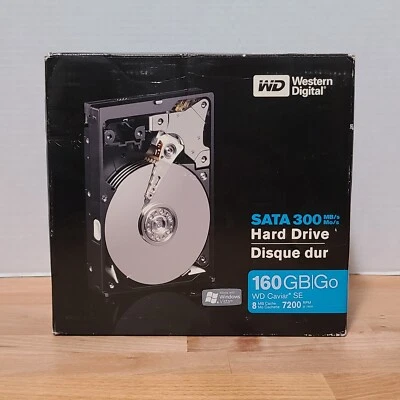 New! Western Digital Caviar SE 160GB Internal 7200RPM 3.5" (WD1600JSRTL) HDD - Image 1 of 4