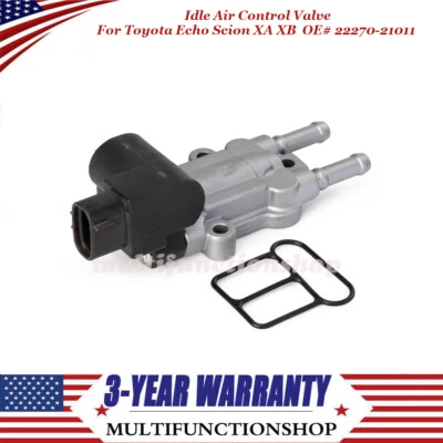 Idle Air Control Valve 22270-21011 For Toyota Echo Scion XA XB 1.5L 00-05 - Изображение 1 из 4