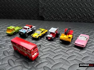 7x 1980's Vintage Lesney Matchbox Superfast Bright Colorful Toy Race Cars - Picture 1 of 12