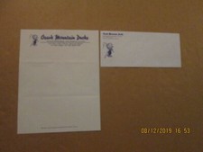 TX-LA League Ozark Mountain Ducks Rare Defunct Team Logo Envelope & Letterhead