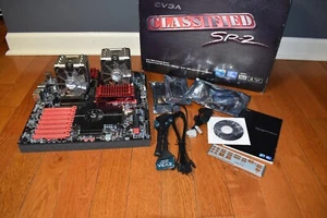 EVGA Classified Super Record 2 SR-2 Dual Xeon X5690 DDR3 G-Skill 48GB - Picture 1 of 13