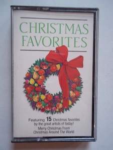 CHRISTMAS FAVORITES Ray Conniff, Anita Bryant, Bing Crosby, Percy CASSETTE 1988 - Picture 1 of 6