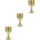 3Pcs Messing Altar Goblet Pentagram Altar Cup Buddhist, Der Cup Wine Cup Goblet