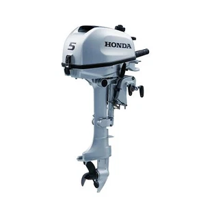 Honda 5hp 4-Stroke Long Shaft Outboard Engine - Picture 1 of 8