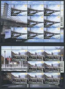 Slovenia 2018 Europa CEPT, Architecture, Bridges MNH** - Picture 1 of 1
