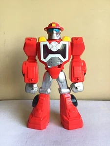 2013 Hasbro Transformers Rescuebots Hitzewelle rot Kunststoff Actionfigur Spielzeug - Bild 1 von 10