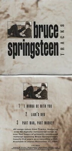 BRUCE SPRINGSTEEN Tracks rare promo CD SAMPLER with PicCover STILL SEALED! - Picture 1 of 1