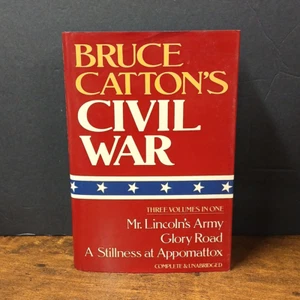 BRUCE CATTON'S CIVIL WAR 1984 Hardcover, 3 Volumes in 1, Complete & Unabridged - Picture 1 of 7