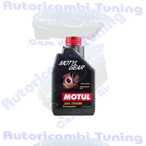 Motul Motyl Gear 75W85 Olio Trasmissione Differenziale Cambio GL5 GL4 1 Litro - Foto 1 di 4