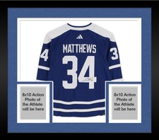 FRMD Auston Matthews Maple Leafs Signed 2022-23 Reverse Retro Adidas Auth Jersey
