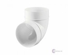 Ducting 90 Degree Elbow Joint Bend - Solid Ventilation Duct Pipe 4" 5" & 6" dia
