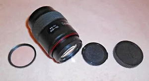 TOKINA AF 70-210mm f/4-5.6 MINOLTA MOUNT HAT BEIDE KAPPEN UND FILTER - TOP - Bild 1 von 3