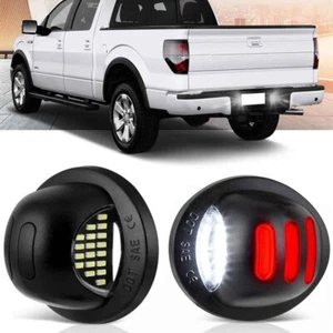 RED SMD Tube LED License Plate Tag Light Lamp For Ford F150 F250 F350 1999-2016 - Picture 1 of 13