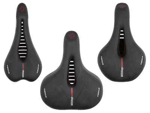 Wittkop Medicus Twin Fahrradsattel 1.0 Herren Trekking MTB City Sattel Schwa NEU - Imagen 1 de 20