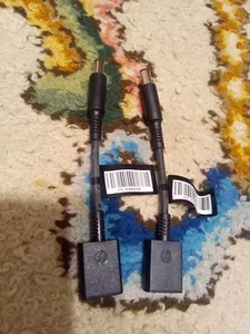 2x HP 825026-001 4.5mm to 7.4mm Smart Tip Adapter Cable 734734-001 - Photo 1/3