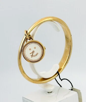 Moschino MW0055  “ LET’S SMILE 😊 Smile Smiley Face Rose Gold  Watch Bracelet — 第 1/4 张图片