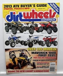 Dirt Wheels Magazine January 2013 - Foto 1 di 1