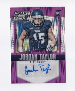 2015 Panini Prizm Draft Picks Autographs Prizms Purple #203 Jordan Taylor /99 - Picture 1 of 2