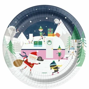 Festive Friends Plate - 23cm - Christmas Party - Picture 1 of 1