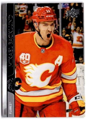 2020-21 Upper Deck #26 Mikael Backlund - Image 1 of 2