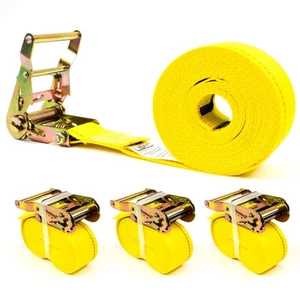 Endless Ratchet Straps (4-Pack), 2 Inch x 20 Foot Hookless Ratchet Straps, 6,... - Bild 1 von 7