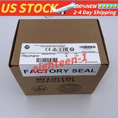 Allen Bradley 1783-ETAP1F Series A: Ethernet/IP Tapping 3 Ports (New Sealed) - Image 1 of 4