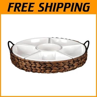 Multi-Functional Divided Serving Platter Set - Image 1 of 4