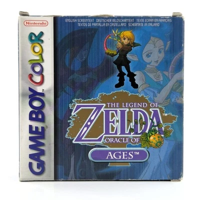Nintendo Game Boy Color Spiel : Zelda Oracle of Ages - GBC OVP (PAL EUR) - Bild 1 von 4