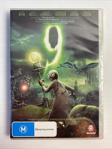 9 (DVD, 2009) Elijah Wood, John C Reilly - Nuevo Sellado Región 4 - Imagen 1 de 4