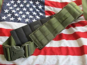 BLACKHAWK MOLLE strike PADDED SHOOTER BELT PAD uksf / sas / uksfsg para og green - Picture 1 of 15