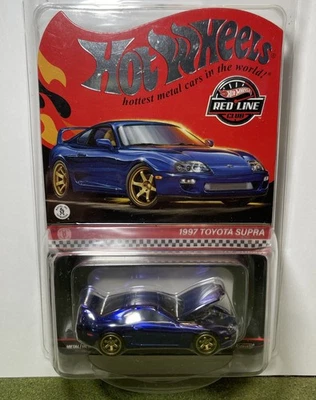 Hot Wheels 2024 RLC 1997 Toyota Supra синий красный линейный клуб RLC эксклюзивный 🔥🔥 - Изображение 1 из 4