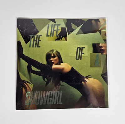 Taylor Swift The Life Of A Showgirl: Shiny Bug Wintergreen Onyx Marbled Vinyl - Image 1 of 2