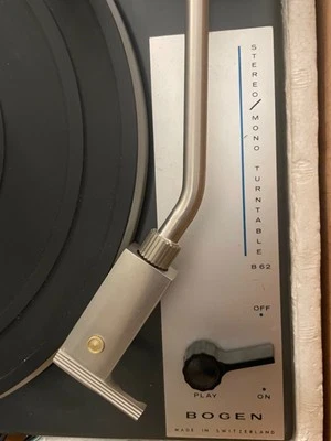 Tocadiscos Bogen B62 Lenco L70 Foto 1 de 4