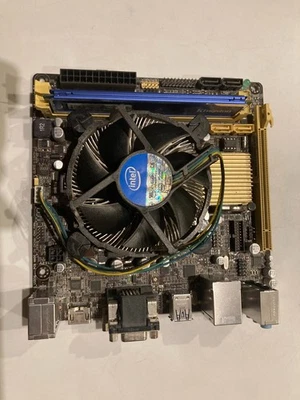 Board ASUS H81I-Plus Intel I5-4440 4C 4GB-DDR3 - Bild 1 von 2