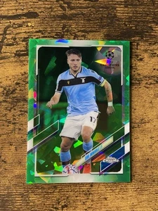 2020-21 Topps Chrome UCL Sapphire Edition Ciro Immobile #13 Green Refractor /75 - Bild 1 von 2